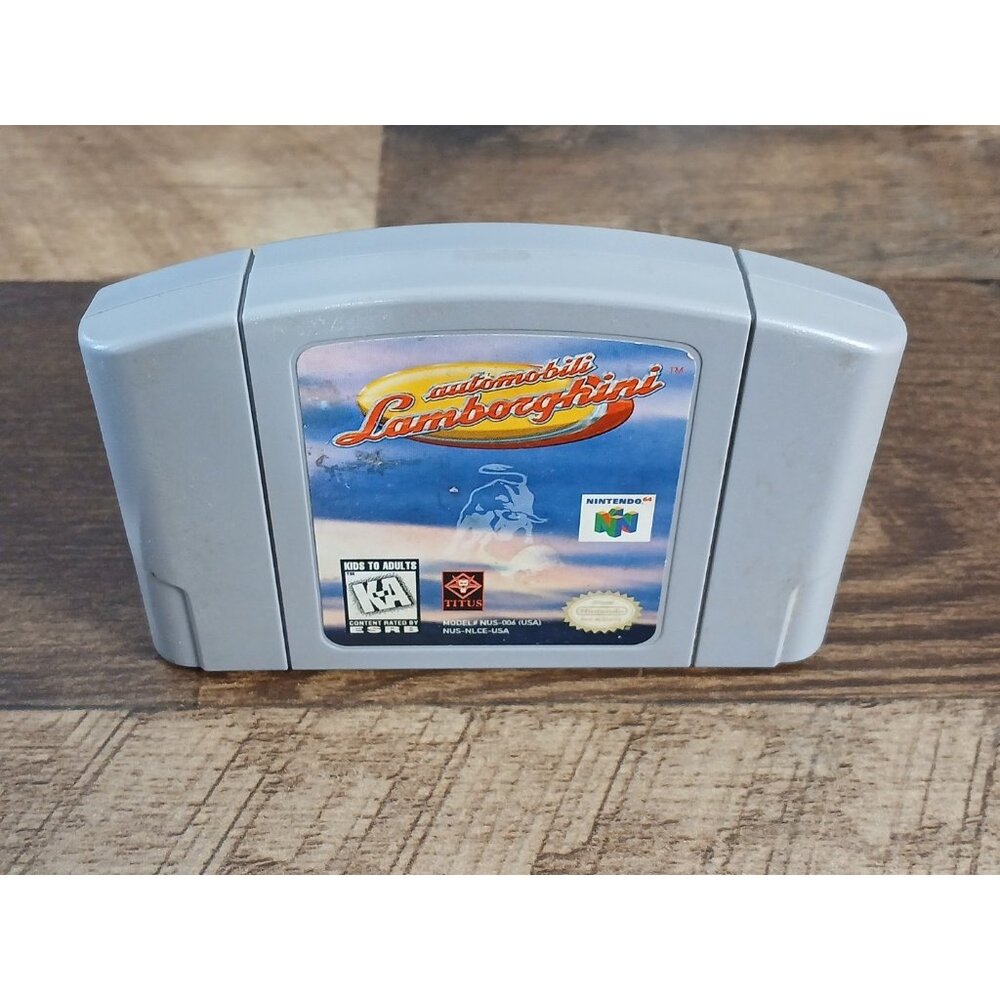 Automobili Lamborghini (Nintendo 64 N64, 1997) Game Only - Tested